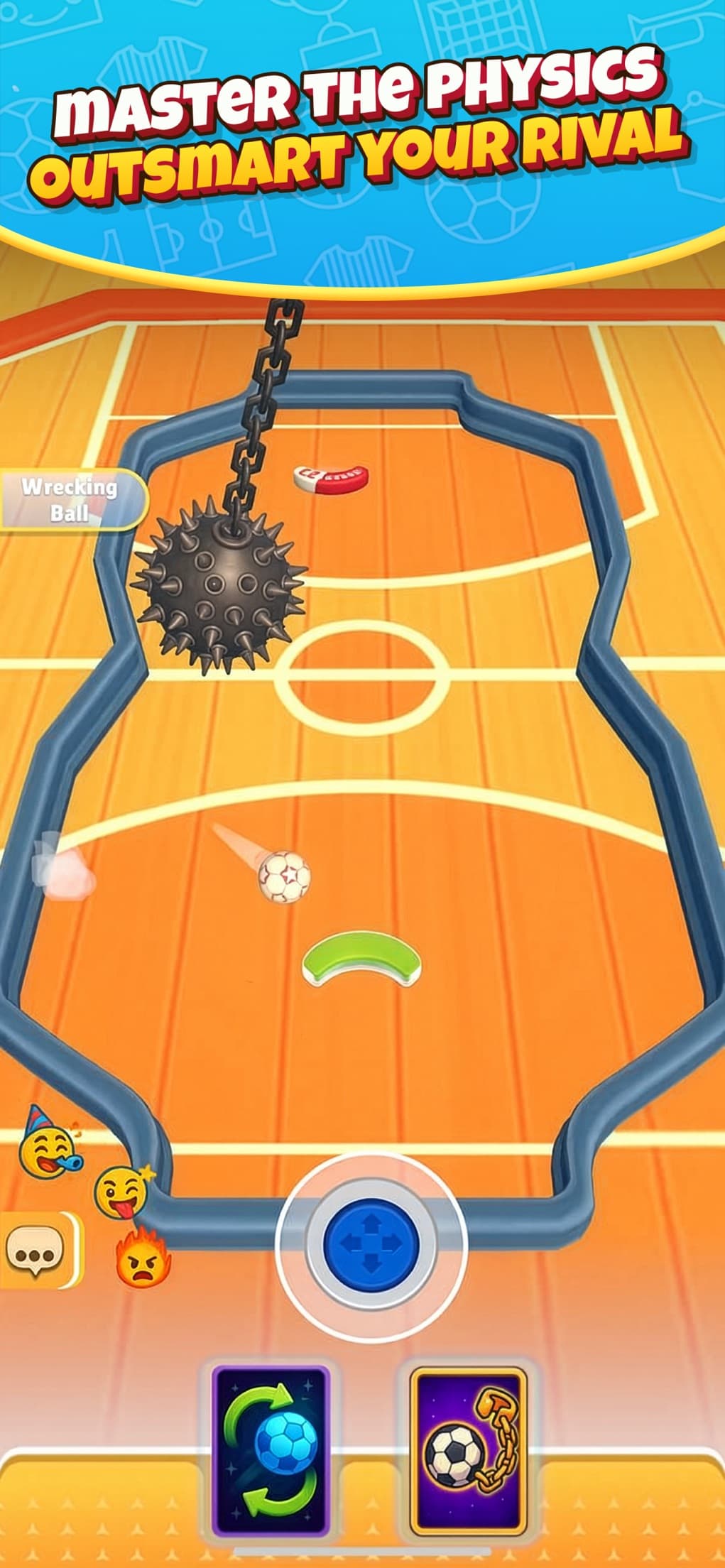DoGoal real-time battle screen