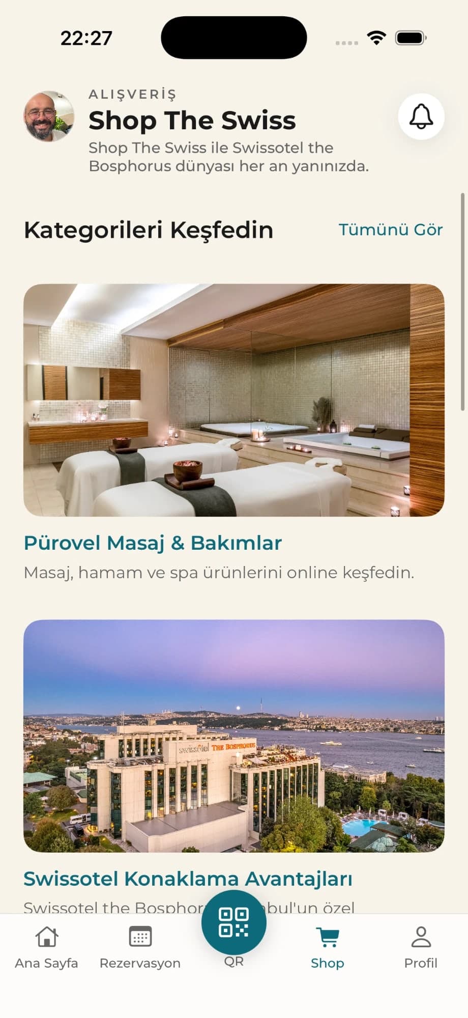 Shop The Swiss: spa, massage and stay offers